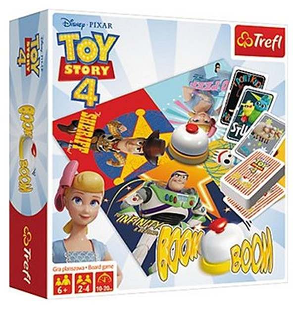 

Настольная игра Trefl Бум-Бум. История игрушек 4 (Boom Boom: Toy Story 4) (1734)