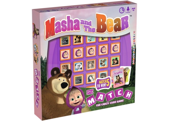 

Настольная игра Winning Moves Top Trumps Match Маша и Медведь (Top Trumps Match Masha and the Bear) (2042)