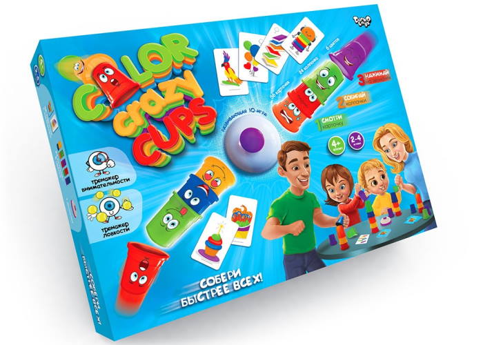 

Настольная игра Danko toys Color Crazy Cups (CCC-01-01)