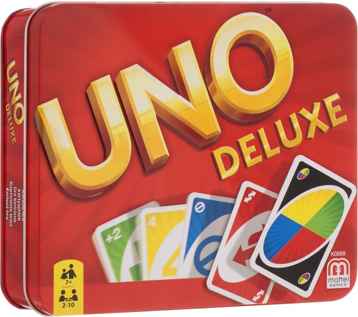 

Настольная игра Mattel Уно Делюкс (UNO Deluxe) (K0888)
