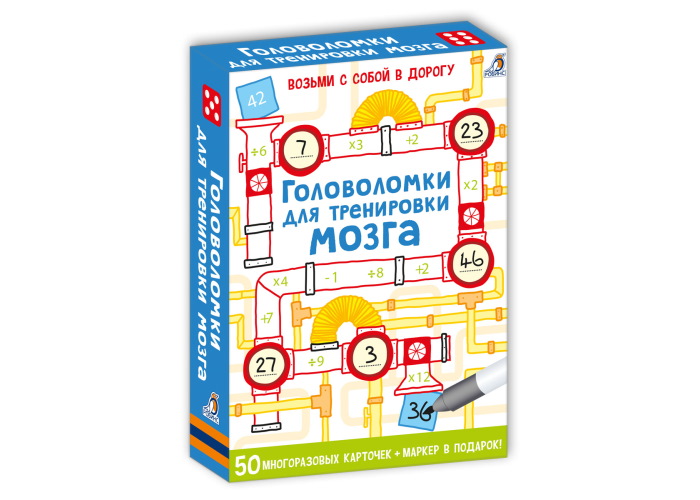 

Настольная игра Робинс Головоломки для тренировки мозга (60374)