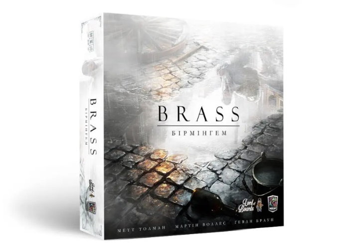 

Настольная игра Lord of Boards Brass: Бірмінгем (Brass: Бирмингем, Brass: Birmingham) (укр.) (LOB2001UK)