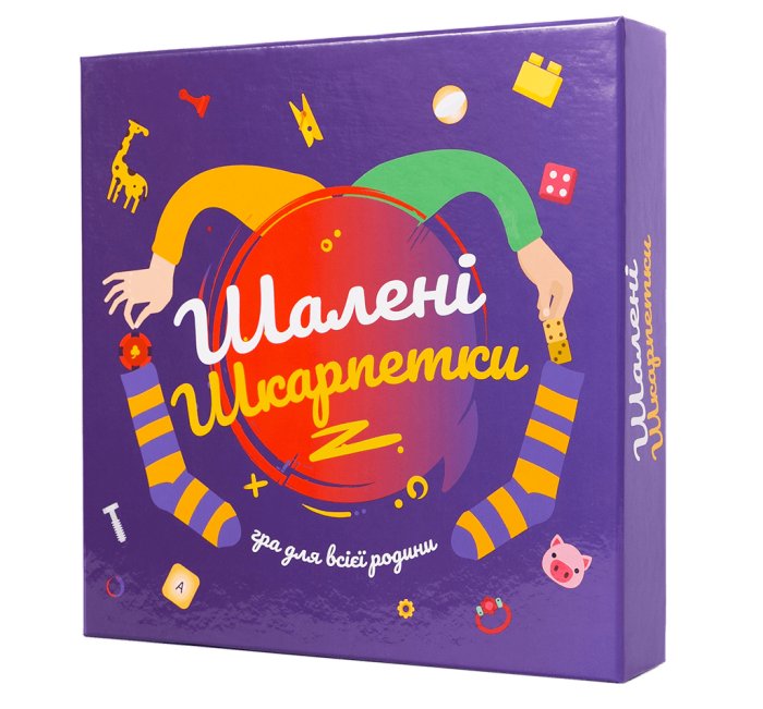 

Настольная игра Fun Games Shop Сумасшедшие Носки (Шалені Шкарпетки) (укр.) (89367)