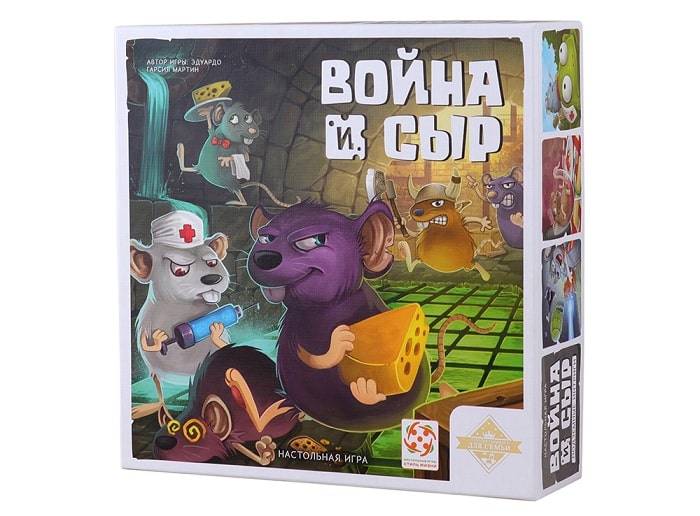 

Настольная игра Стиль жизни Война и Сыр (Ratland) (LS64)