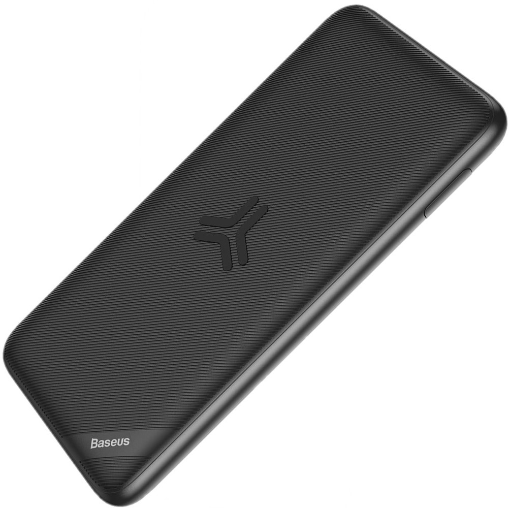 

УМБ Baseus S10 1in2 Bracket 10000mAh 18W QC3.0 PD с Беспроводной зарядкой Qi 10W Черный