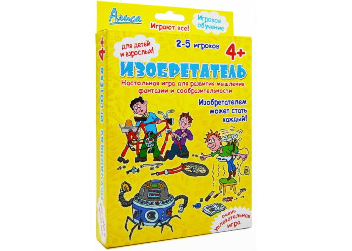 

Настольная игра Алиса Изобретатель (И-804)