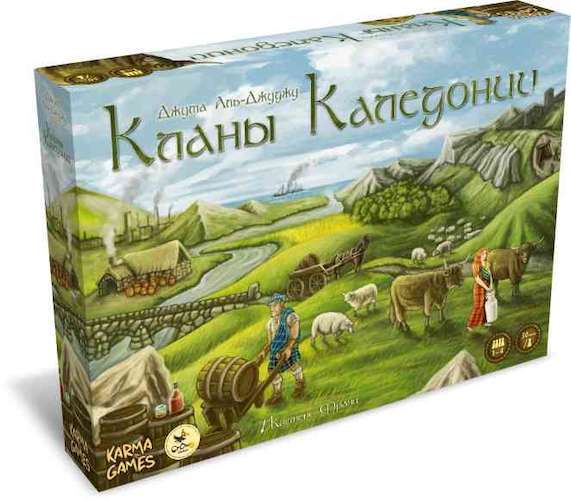 

Настольная игра Crowd Games Кланы Каледонии (Clans of Caledonia) (44058)