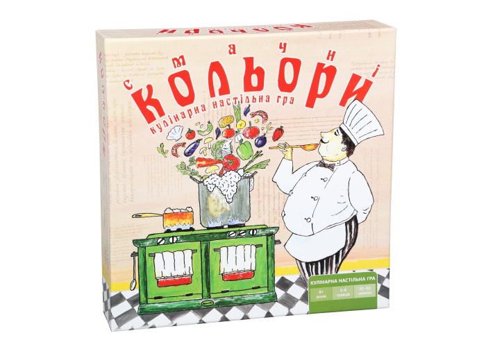 

Настольная игра Arial Вкусные цвета (Смачні кольори) (91084)