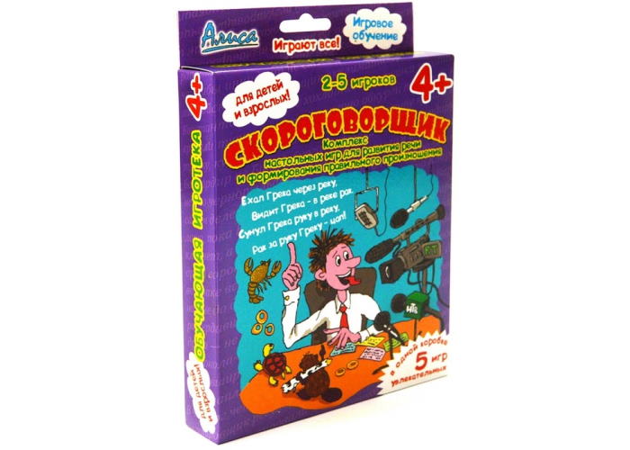 

Настольная игра Алиса Скороговорщик (И-809)