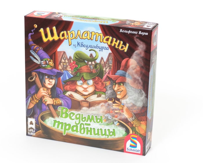 

Настольная игра Lavka Games Шарлатаны из Кведлинбурга: Ведьмы-травницы (The Quacks of Quedlinburg: The Herb Witches) (ШИК02)