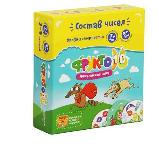 

Настольная игра The Brainy Band Фрукто 10 (УМ002)