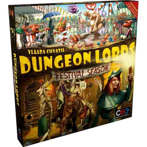 

Настольная игра Czech Games Edition Лорды Подземелий: Фестивальный сезон (Dungeon Lords: Festival Season) (CGE00014)