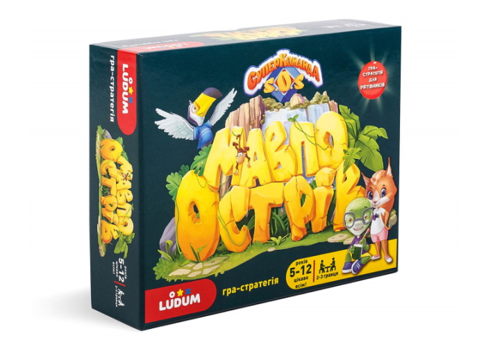 

Настольная игра Ludum Остров обезьян (Мавпоострів) (укр.) (LS3047-51)