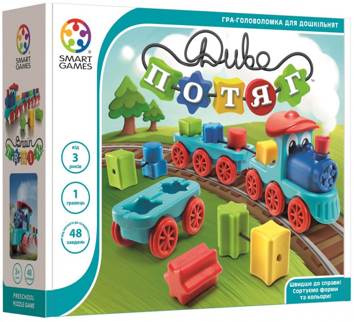 

Настольная игра Smart Чудо-поезд (Диво-потяг, Brain Train) (SG040UKR)