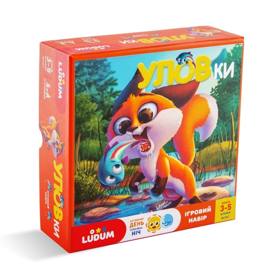 

Настольная игра Ludum УЛОВки (укр.) (LD1046-54)