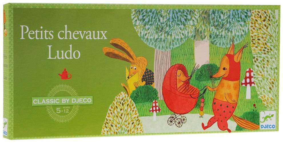 

Настольная игра Djeco Лудо (Ludo, Petits chevaux) (DJ05215)