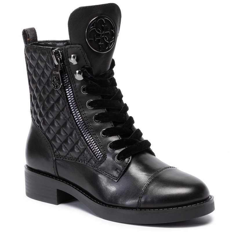 

Женские ботинки кожаные черные GUESS Begonia FL8BEG FAL10 BLACK розмер 40