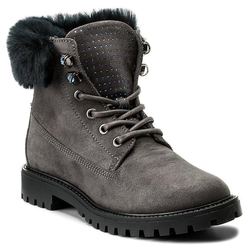 

Ботинки женские замшевые хайкеры серые GUESS Tamara FLTMR4 SUE10 GREY размер 36