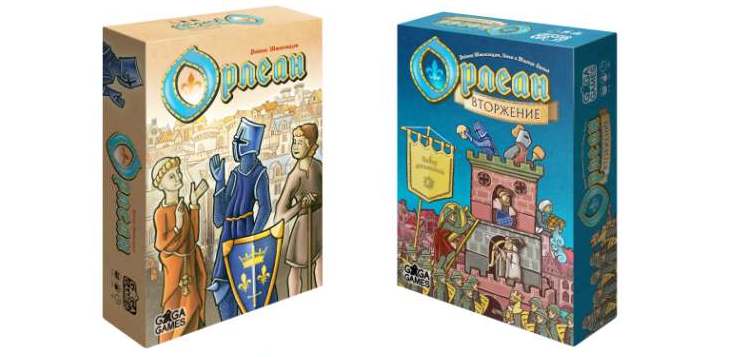 

Настольная игра GaGa Games Орлеан с дополнением Вторжение + уникальное промо! (GG057+89272)