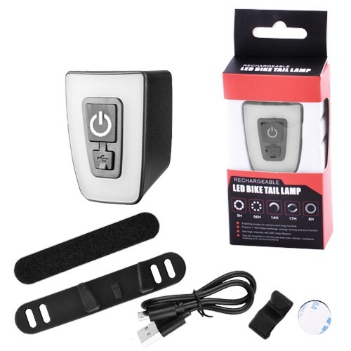 

Велосипедный фонарь габаритный T11-15LED, ЗУ micro USB, встроенный аккумулятор