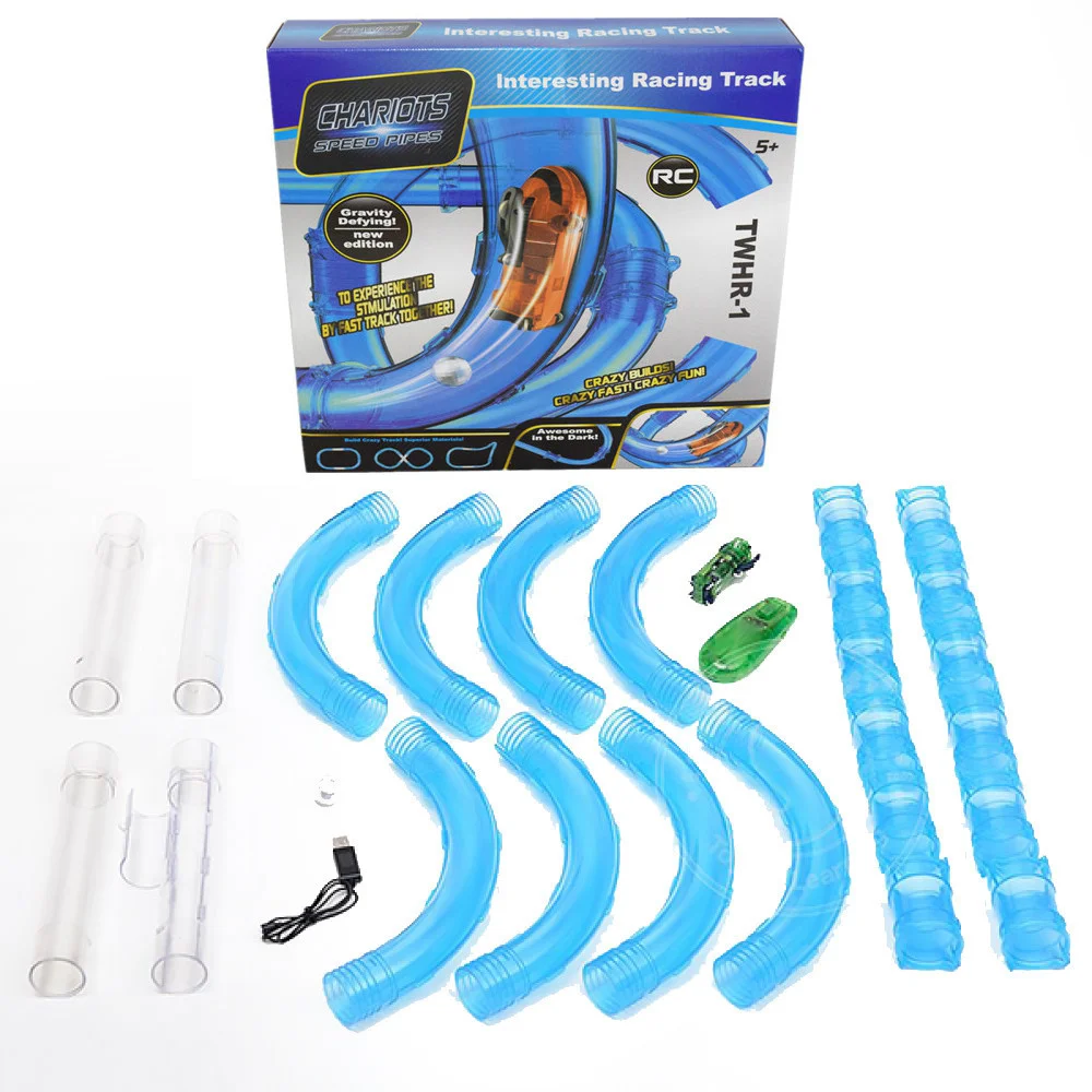 

Игровой набор Chariots Speed Pipes (bt001764) Детский игровой набор, игрушечный автотрек, Синий