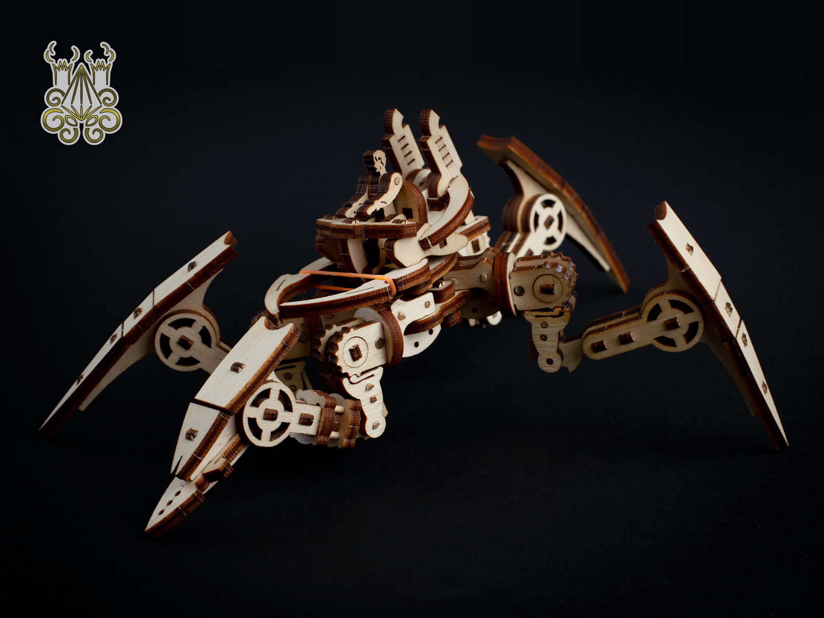 

Конструктор Crystal Steam Арахноид, 154 элемента