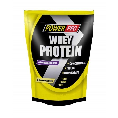

Протеин Power Pro Whey Protein 1 кг Банан