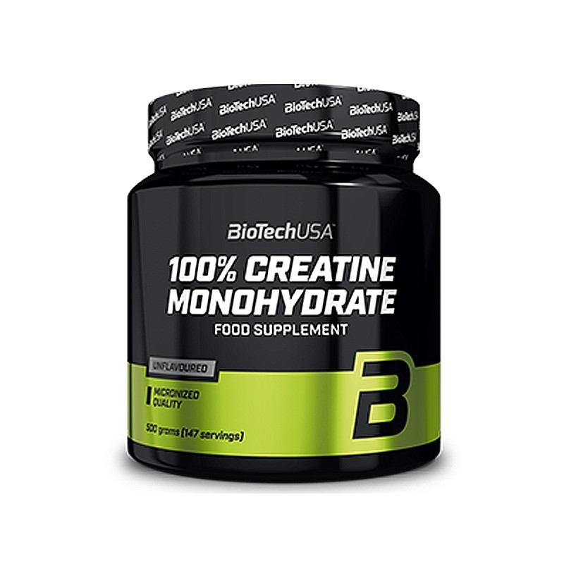 

Креатин BioTech 100% Creatine Monohydrate 500 грамм