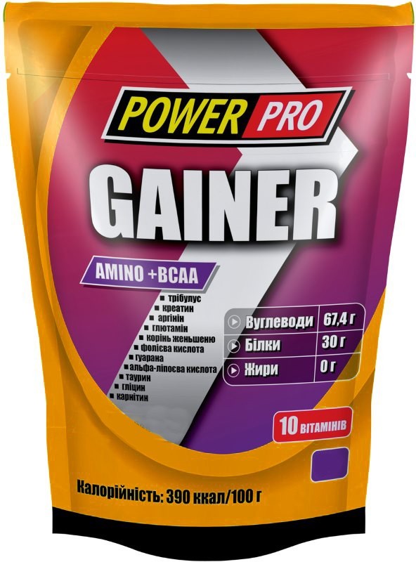 

Гейнер Power Pro Gainer 2 кг Ирландский крем