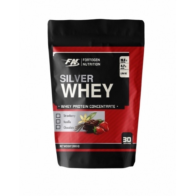 

Протеин Fortogen Nutrition Silver Whey 900 грамм Шоколад