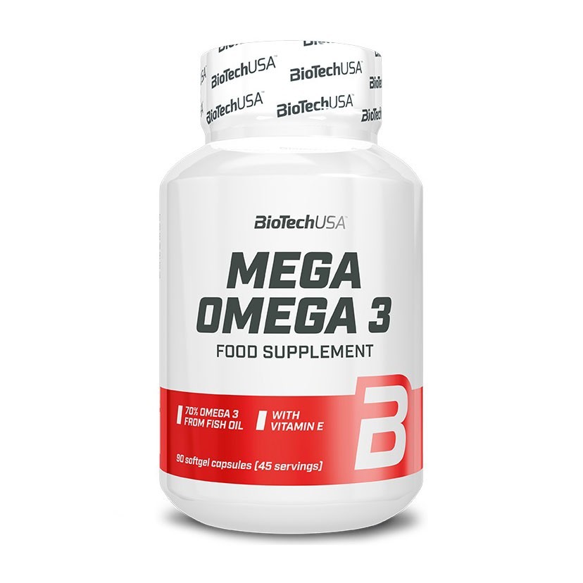 

Жирные кислоты BioTech Mega Omega 3 90 капсул