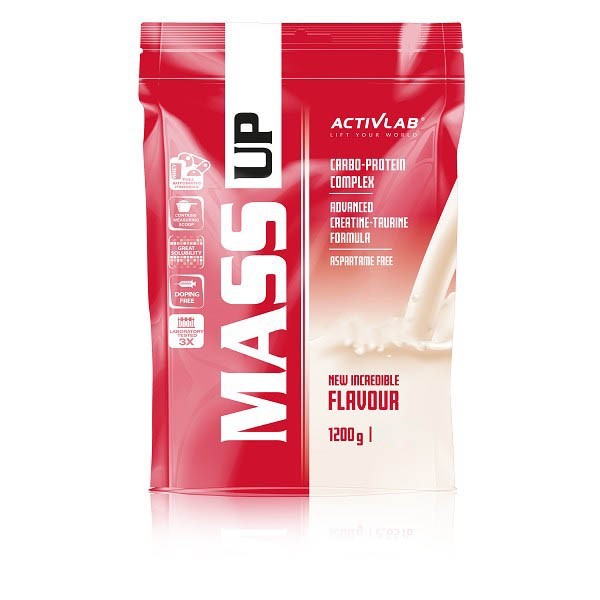 

Гейнер ActivLab Mass Up 1200 грамм Ваниль