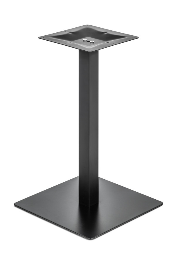 

Опора стола стальная черная низ 450 х 450 мм