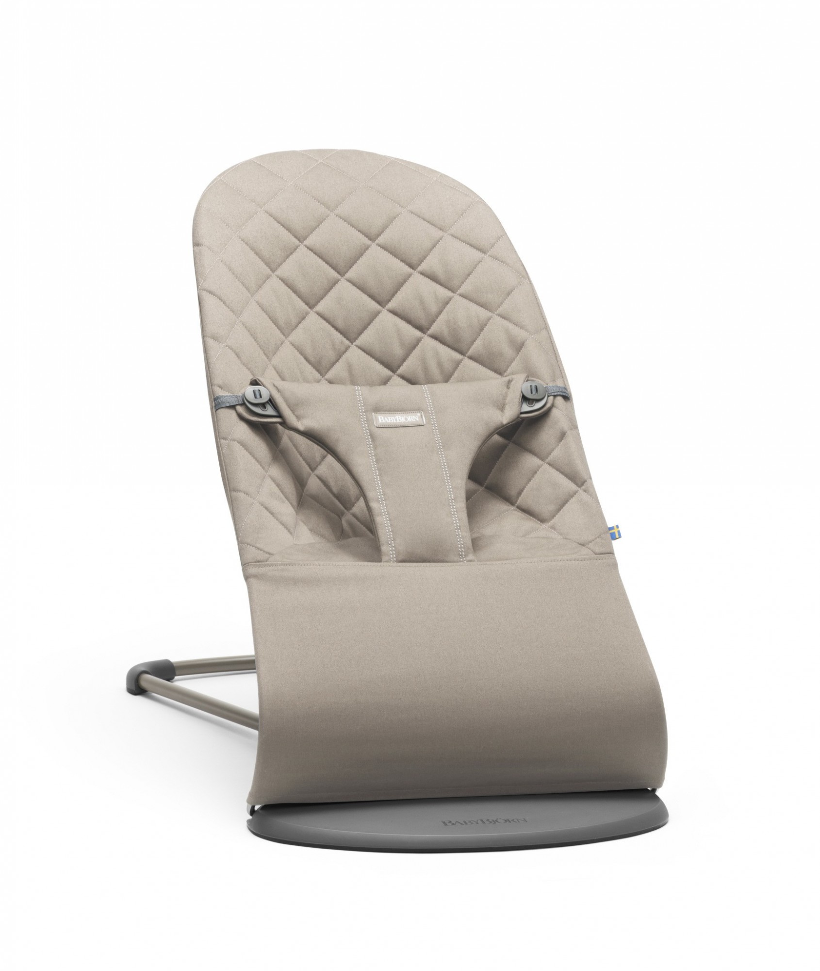 

Кресло-качалка BabyBjorn Bliss Cotton Sand grey, 7317680060174