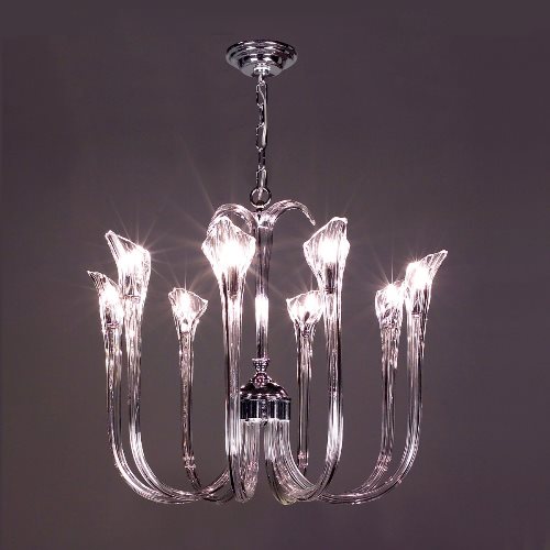 

Рожковая люстра Inspiration Classic Lighting 054021/8 cr / pur