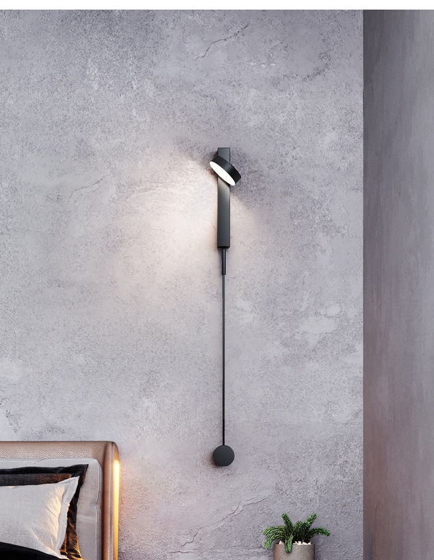 

Настенные светильники TECO long lamp 059367/1 bk