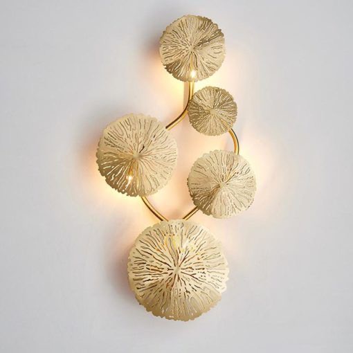 

Настенная серия светильников Floral wall lamp 050061/H 500 gd