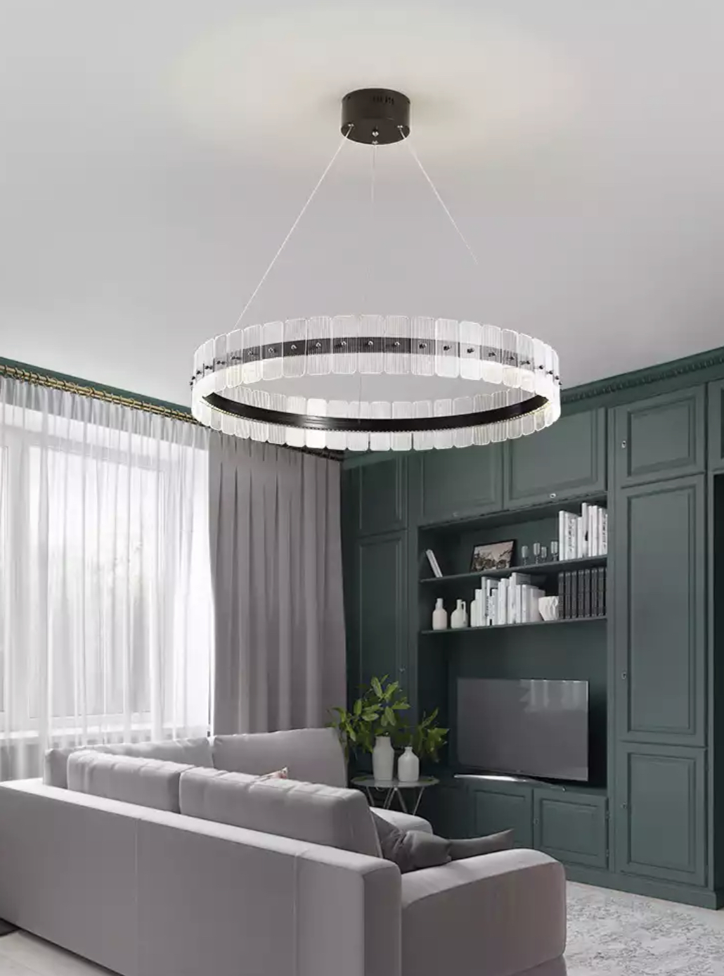 

Люстра Iluma Circle Led 059346/600 bk