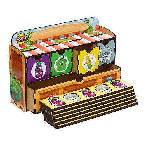 

Игровой набор "Волшебная шкатулочка: Овощи" Ань-Янь (ПСД007)