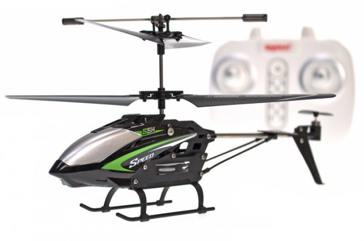 

Вертолет радиоуправляемый Syma S5H 2.4 ГГц 23 см со светом, барометром и гироскопом Black (S5H_black)