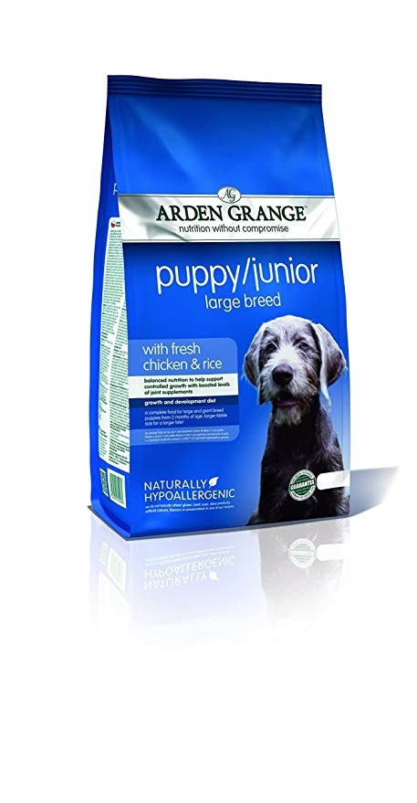 

Сухой корм Arden Grange Puppy Junior Large Breed курица и рис для щенков крупных пород собак 12 кг