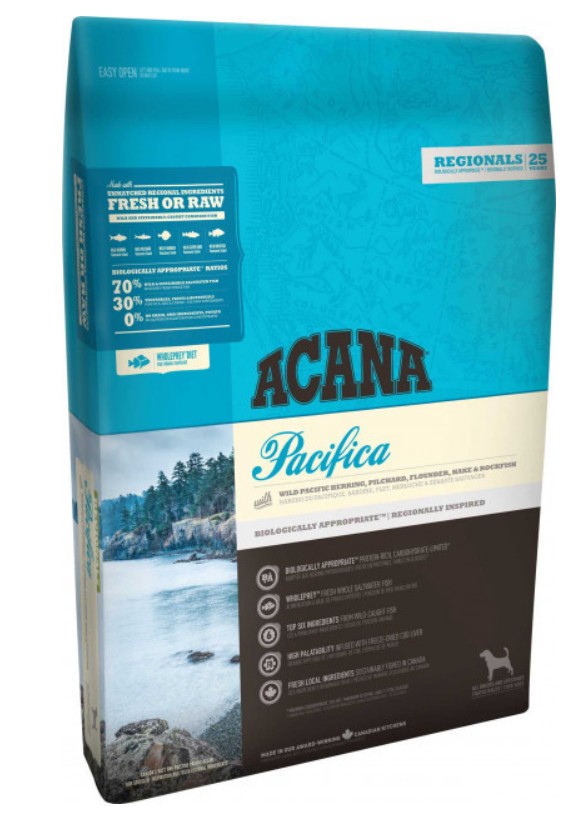 

Сухой корм ACANA Pacifica Dog для собак средних пород 11.4 кг (774974448)
