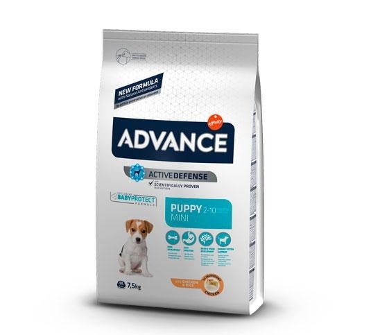 

Сухой корм Advance Dog Mini Puppy для щенков маленьких пород 7.5 кг