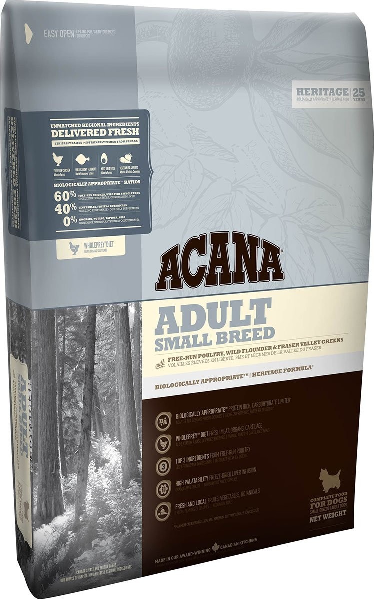 

Сухой корм ACANA Adult Small Breed для собак маленьких пород 2 кг (773671609)