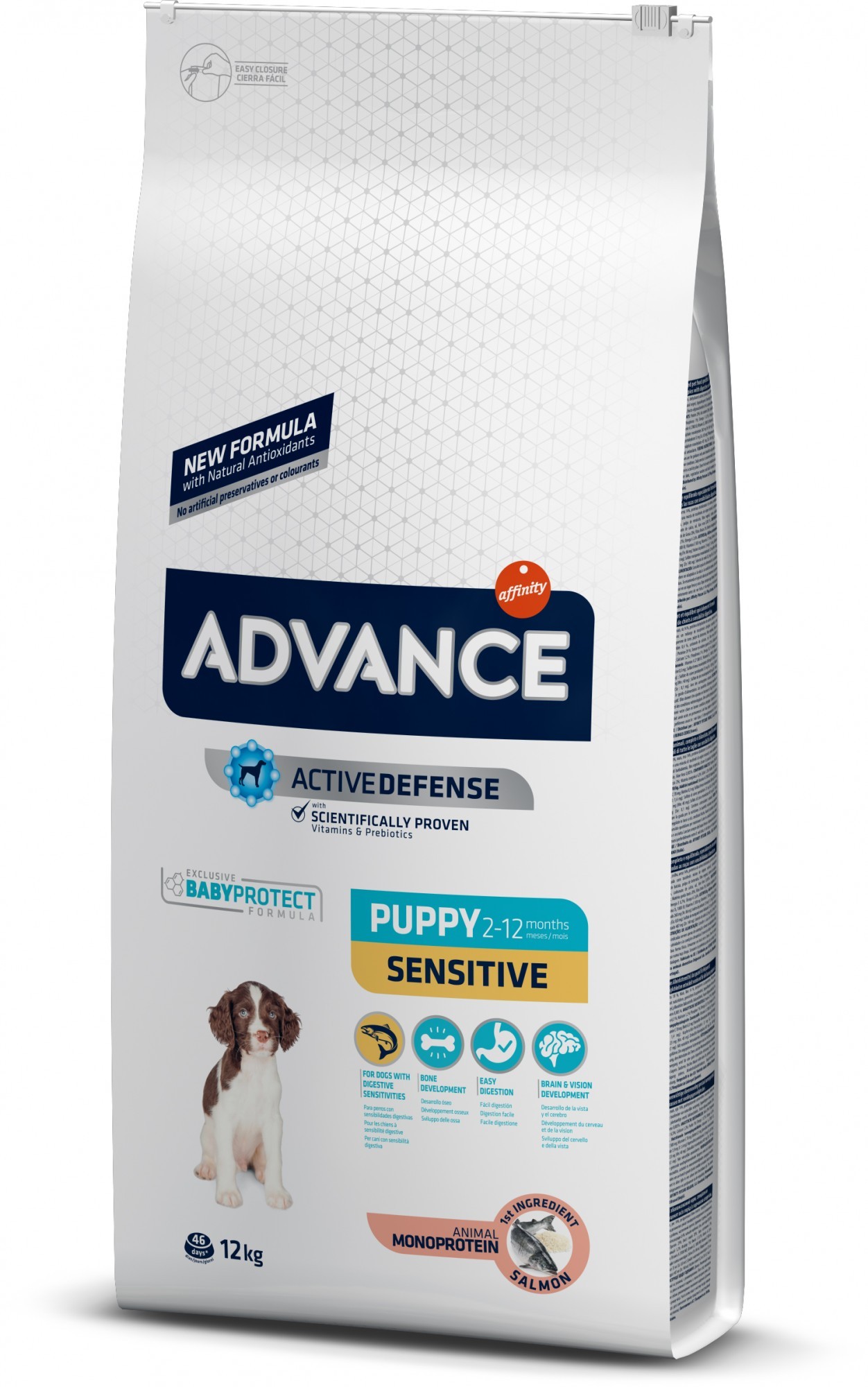 

Сухой корм Advance Dog Puppy Sensitive для щенков всех пород с чувствительным пищеварением 12 кг