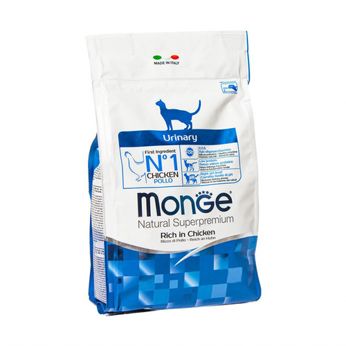 

Сухой корм для кошек Monge Cat Urinary для взрослых с проблемой мочеполовой системы 10 кг