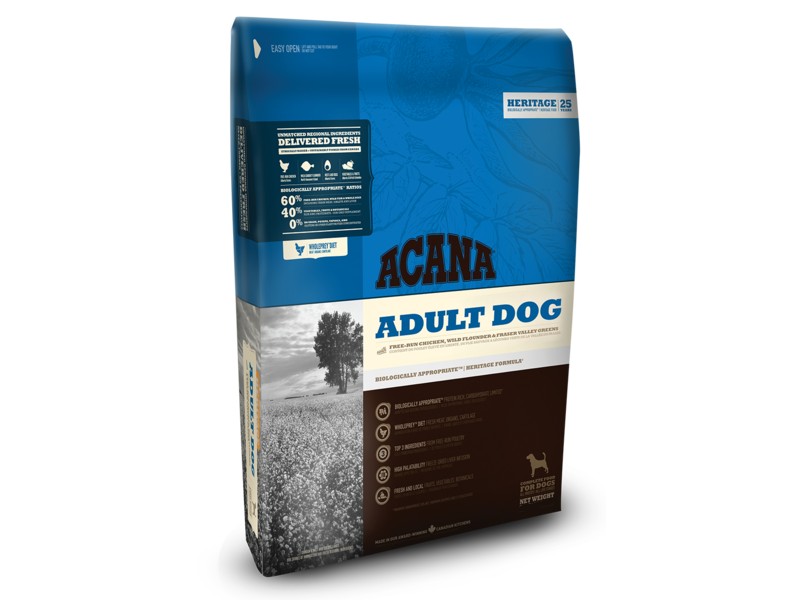

Сухой корм ACANA Adult Dog для взроcлых собак всех пород 11.4 кг (775435982)