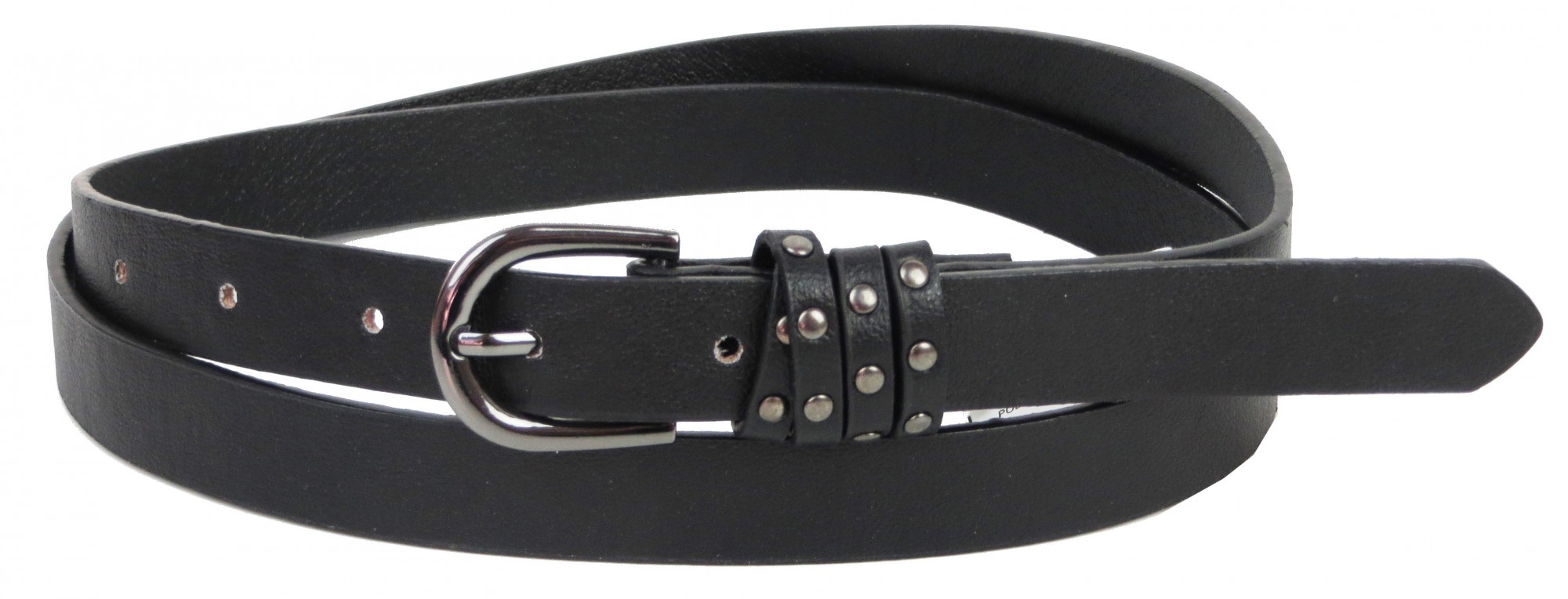 

Ремень женский из искусственной кожи C&A 22417 черный