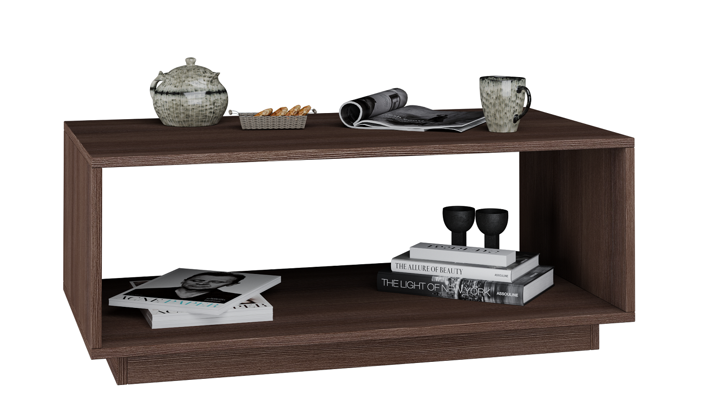 

Стол журнальный MebelLoft МЕСА темное дерево 0507