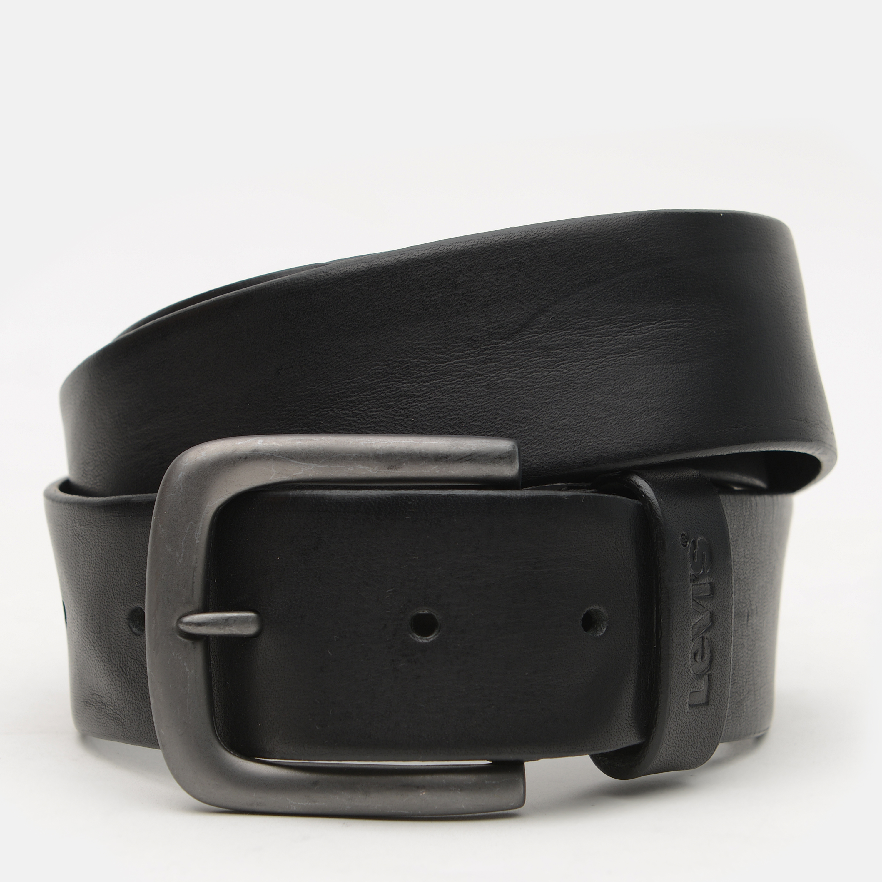 

Ремень кожаный Levi's Levis Tumbled Icon Belt 233780-104-59 95 см Regular Black